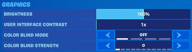 Fortnite graphics settings do not have any impact on your FPS