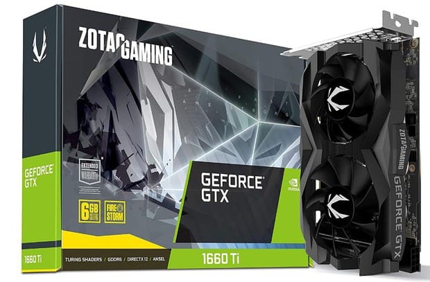 Nvidia GeForce GTX 1660 Ti graphics card